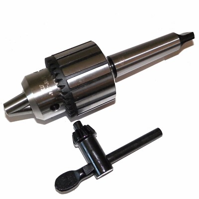 3/4'' Heavy Duty Drill Chuck 3MT Shank in  Prime Quality Keyed - Open Box