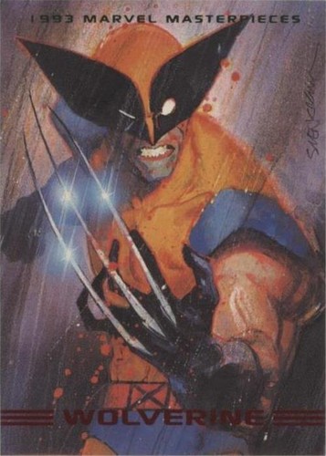Wolverine - 1993 Skybox Marvel Masterpieces #6 PSA 7