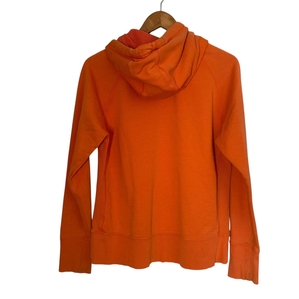 Under Armour UA Storm 连帽套衫运动衫口袋橙色女式 M — 第 4/4 张图片