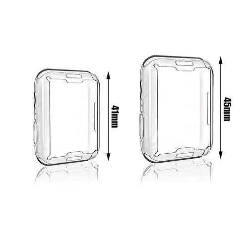 1 Pair L8 Watch Case Wear-resistant Precise Cut High Sensitivity Smartwatch - Photo 5 sur 8