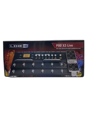 ギター LINE6 POD X3 LIVE Open Box Line 6 POD X3 Live Guitar Multi-Effects Pedal