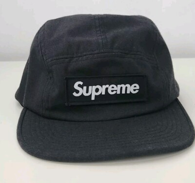FW18 Supreme Military Camp Cap Hat Black Box logo | eBay FW18 Supreme Military Camp Cap Hat Black Box logo | eBay