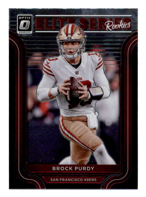 BROCK PURDY 2022 DONRUSS OPTIC #ESR-11 ELITE SERIES ROOKIES ROOKIE RC BF6621