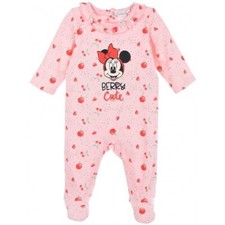 DISNEY Minnie  Mouse Baby  Erdbeer Strampler , 68/74/80/86 NEU&OVP
