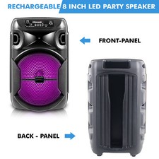 Portable 1000 watts Bluetooth Speaker (8 Inch...