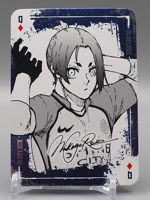 Reo Mikage Blue Lock Egoist Playing Cards Diamonds Queen Anime Japan yy310