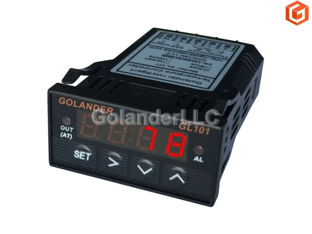 Universal 1/32DIN Digital F/C PID Temperature Controller Red