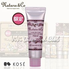 KOSE Nature Co Three Butter Hand NailCare Balm Floral