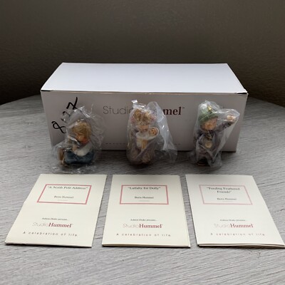 Studio Hummel 3-pc Set Goebel Berta Hummel Christmas Ornaments (Set 5) 96035