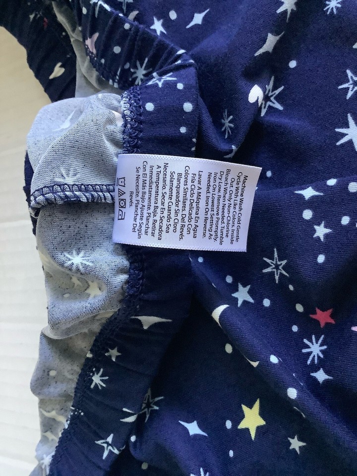 NEW Joyspun Pajama Shorts Set Women XL 1618 Blue Tank Top Stars PJ’s