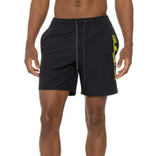 Quiksilver Everyday Volley Swim Shorts Men's Size Medium Black /Green QSM15VL017