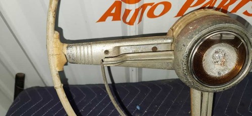 1952 DESOTO STEERING WHEEL W/HORN RING/BUTTON 1065513 - Picture 6 of 12