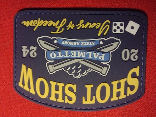 PALMETTO STATE ARMORY Tactical Morale Patch SHOT-SHOW 2024 15 yrs of freedom NEW - Picture 5 of 9