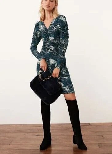Next Tall Womens Ladies Dress, Long Sleeve Party Dress Size 12 Tall | eBay
