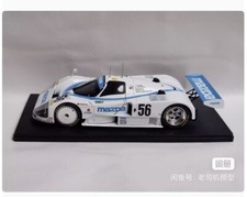 1:18 IXO Mazda 787B 56 # 1991 Le Mans 24-hour Rally Racing Alloy Car Model White