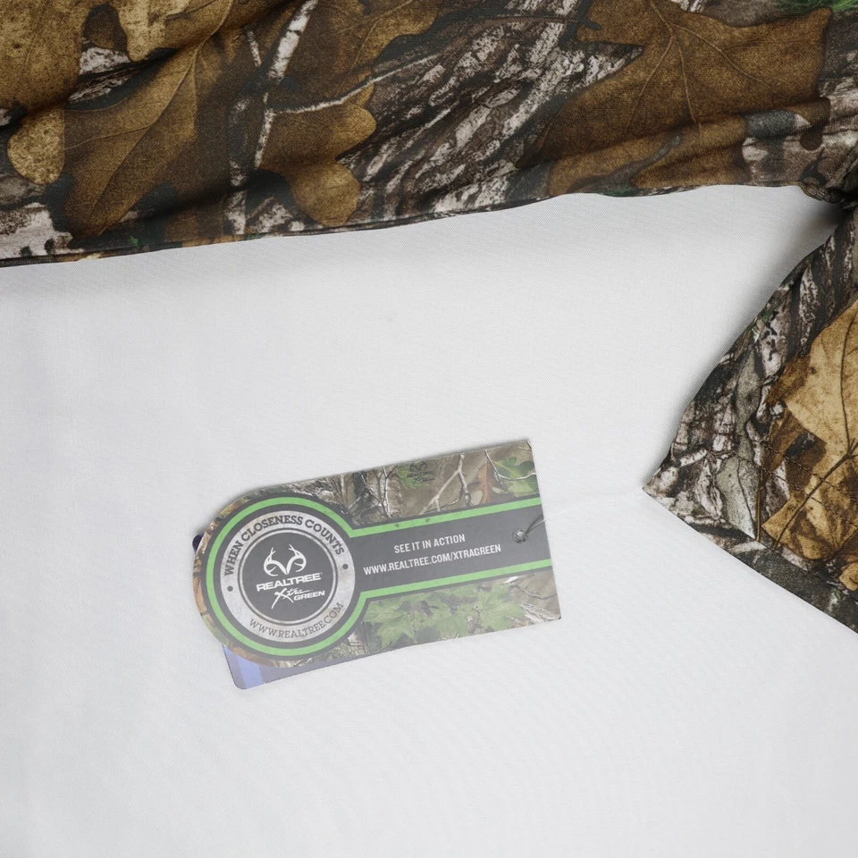 Colosseum T-Shirt Mens Large Realtree Edge Camo Lightweight Performance Hunting - Image 3 of 4