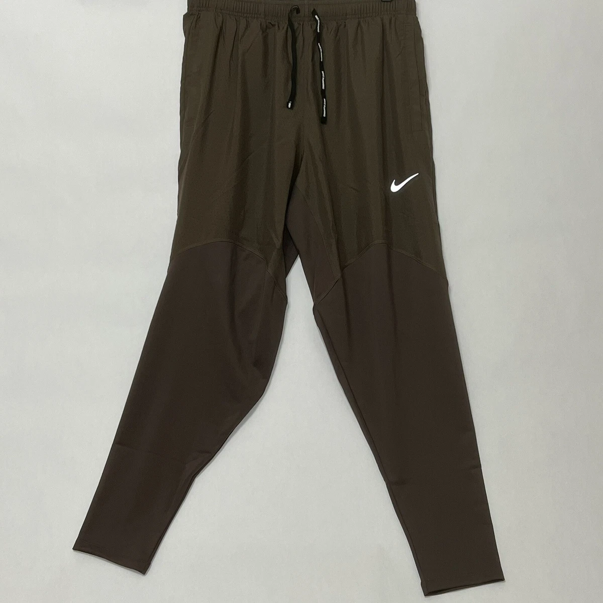 Nike Men Size Large Dri-FIT Fast Men Running Pants Brown New DQ4730-004