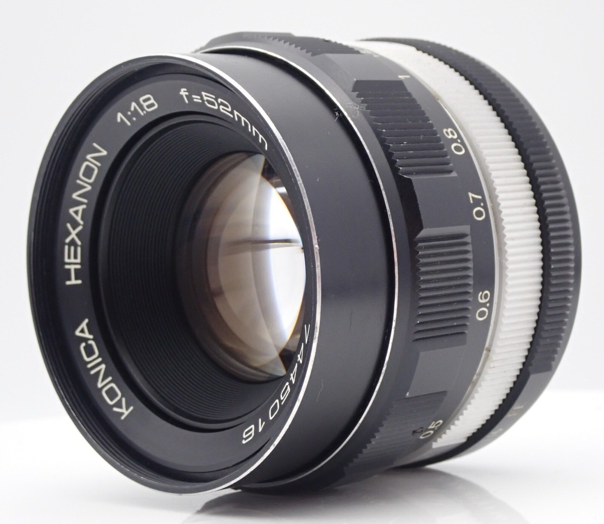 【整備済】 KONICA HEXANON 52mm F1.8 ARマウント 標準 KONICA HEXANON 52mm f1.8 Konica AR Mount [Exc+++++] Japan