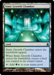 Simic Growth Chamber #288 Commander 2011 Common Land MTG