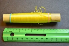 Gorgeous Moroccan Bulk   YELLOW  Silk Floss Spool (50+ Yards) Fly Tying