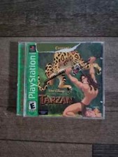 CIB TARZAN SONY PLAYSTATION 1 ONE PS1 VIDEO GAME GREATEST HITS EDITION