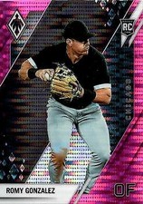 Romy Gonzalez 2022 Panini Chronicles #16 Phoenix Pink Pulsar Chicago White Sox