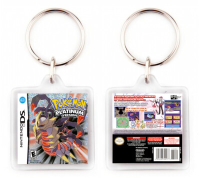 Pokemon Platinum Version Nintendo DS Schlüsselanhänger Keyring, 1 Stück