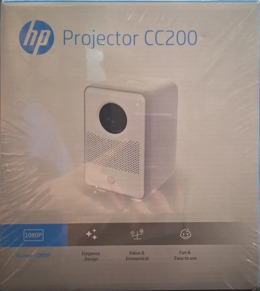 HP CC200 Citizen Cinema 1920x1080 Short-Throw Full HD 1080p LCD Projector - Image 4 of 4