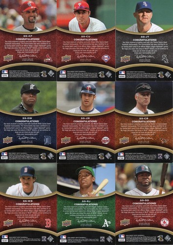 2008 UPPERDECK SWEET PATCH ***YOU PICK*** - Picture 2 of 40