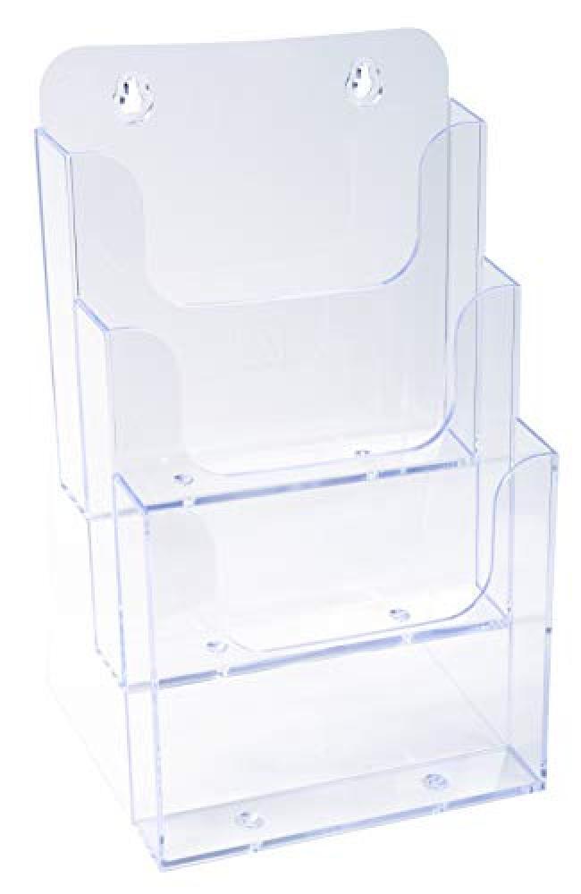 (TG. 280 x 181 x 28mm) Exacompta 75158D Set di 4 distributori Formato A5 3 cases