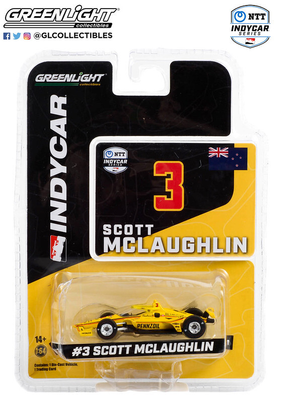 Scott McLaughlin 2022 11543 Greenlight 1/64 #3 Pennzoil Indy Car