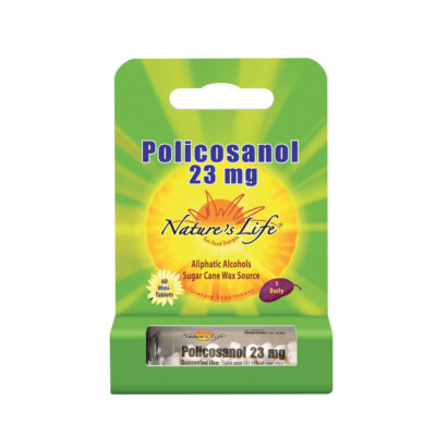 Nature's Life Policosanol 23mg | 60 Tabs