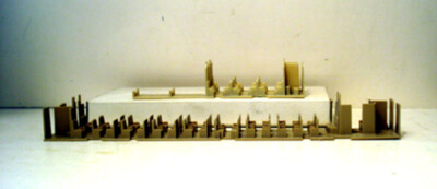 HO TRAIN RIVAROSSI TWO 1920 HW PASSENGER CAR INTERIORS COACH & COMBINE