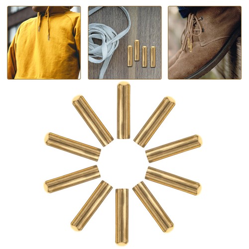 50 Piezas Accesorios de Ropa Sombrero Cuerda Zapato Cuerda Puntas Cabeza Metal Encaje - Imagen 6 de 12