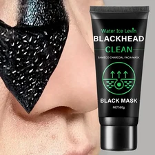 1pc 60g Bamboo Charcoal Blackhead Removal Mask Deep Cleansing Exfoliating Cream