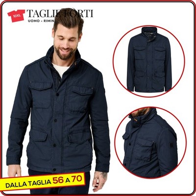 men's jacket PLUS SIZES jacket light jacket from size 56 to 70 mud