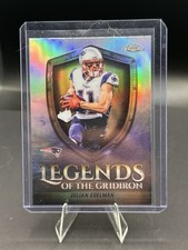2025 Topps Chrome Football Julian Edelman Legends of the Gridiron Refractor