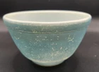 Vintage PYREX Blue Trade Mark 401-1 1/2 Pint Mixing Bowl Made in USA Primary