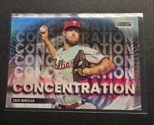 2025 Topps Stadium Club C-14 ZACH WHEELER Concentration Insert Phillies 
