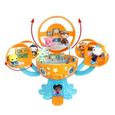 Octonauts Sound and Light Octopod Castle, Adventure Playset + 8 Figures Toys