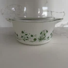 Vintage 1961 PYREX 474-B Promotional Brides Casserole Dish 1.5qt. With Lid