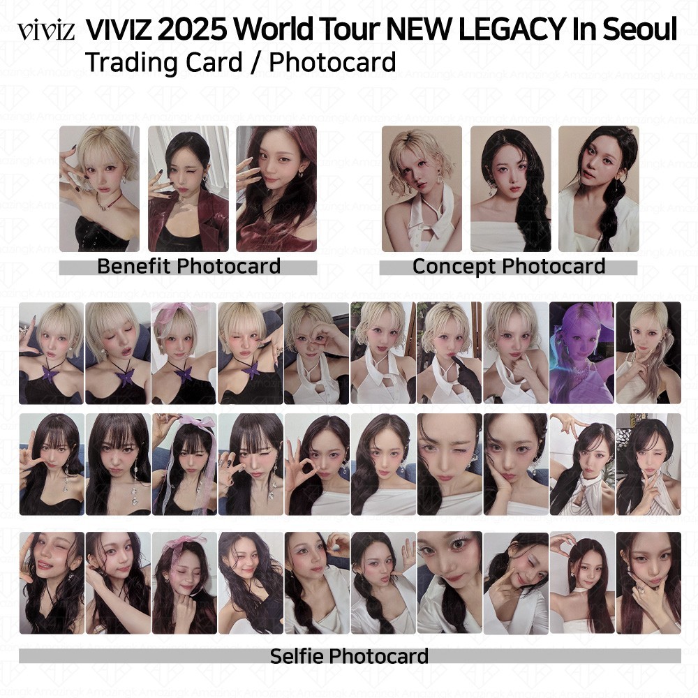 VIVIZ 2025 World Tour NEW LEGACY in Seoul Trading Card