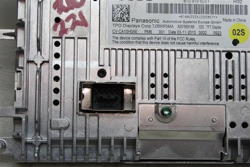 INFO SCREEN Audi A4 A5 Allroad Q5 S4 S5 SQ5 2008-2015 8T0919603F 1083620 - Picture 3 of 12
