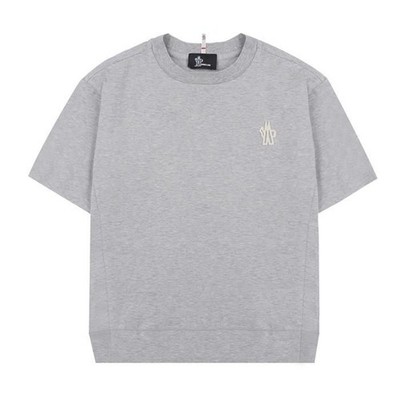 Moncler Grenoble Kurzarm T-Shirt mit Logo Patch 8C00002 8790F 156576513
