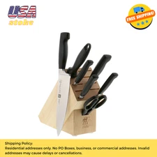 ZWILLING Four Star 8-pc, Knife block set, natural