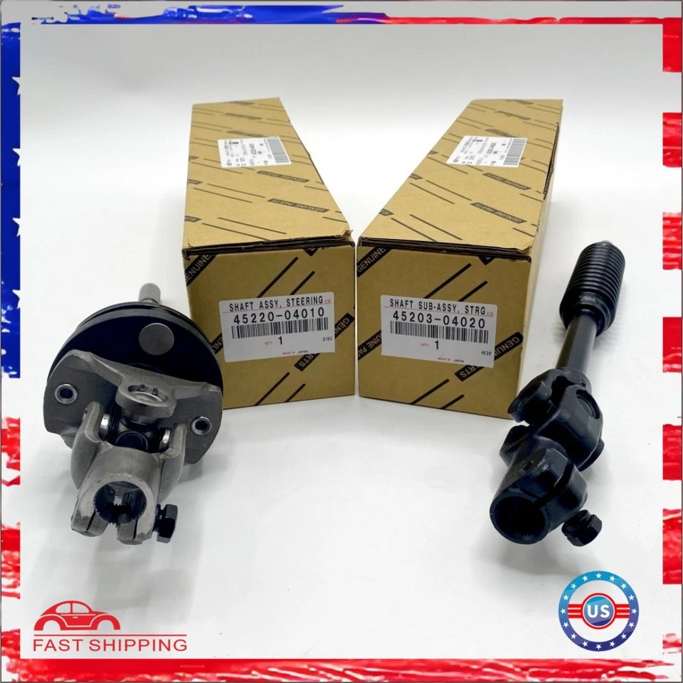 OEM Upper Lower Steering Column Intermediate Shaft for 05-15 Toyota Tacoma 4WD Foto 3 de 4