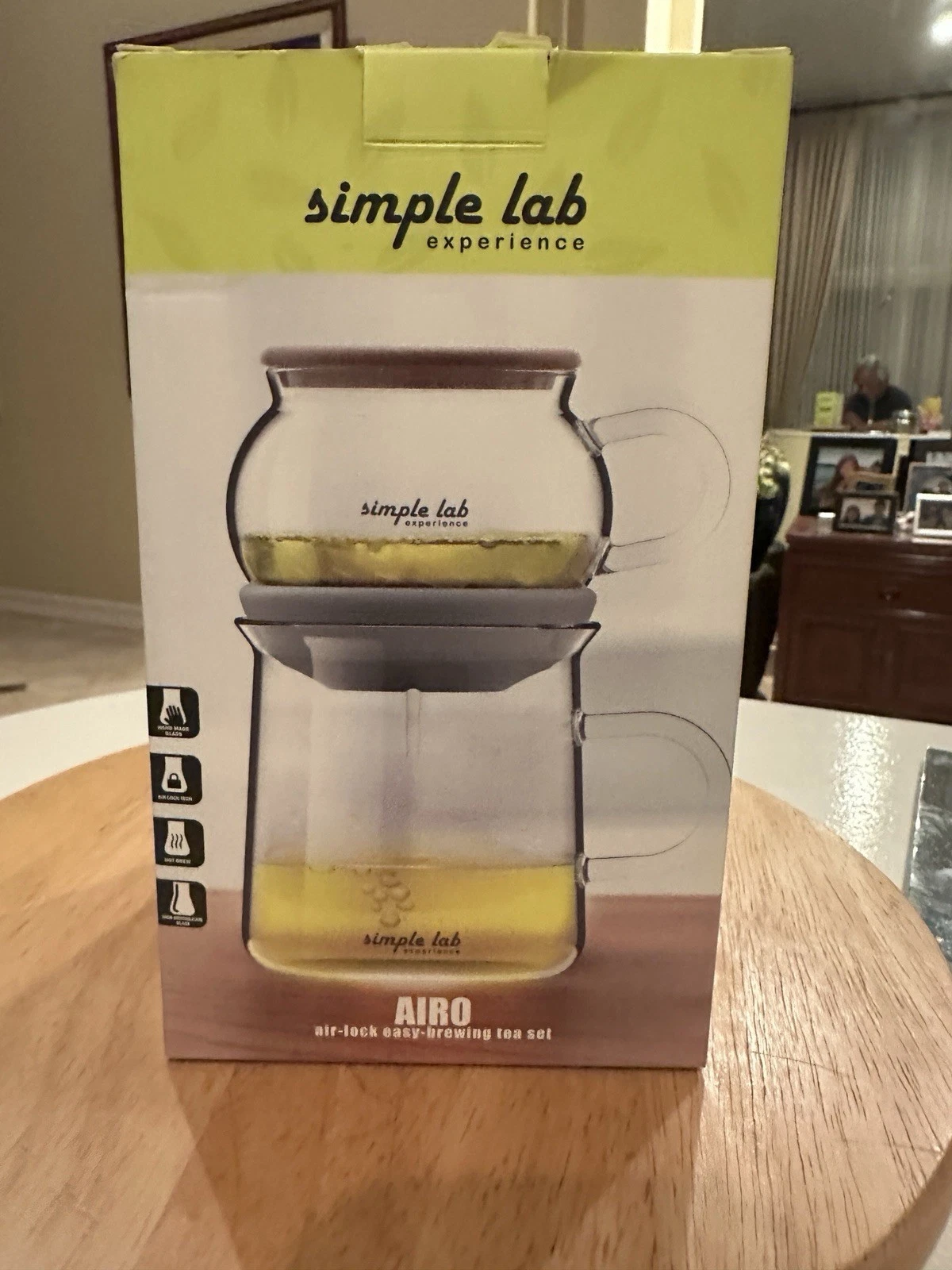 Simple Lab - Airo Tea Infuser - Air-Lock Easy Brewing Tea Set