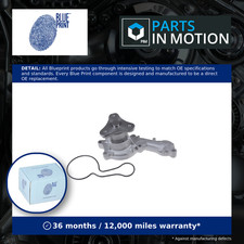 Water Pump fits HONDA JAZZ Mk2 1.4 06 to 08 L13A5 Coolant Blue Print 19200PWA003