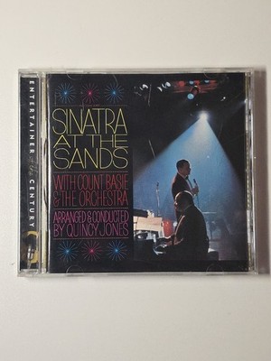 Sinatra at the Sands With Count Basie  - Audio CD By Frank Sinatra - Tested