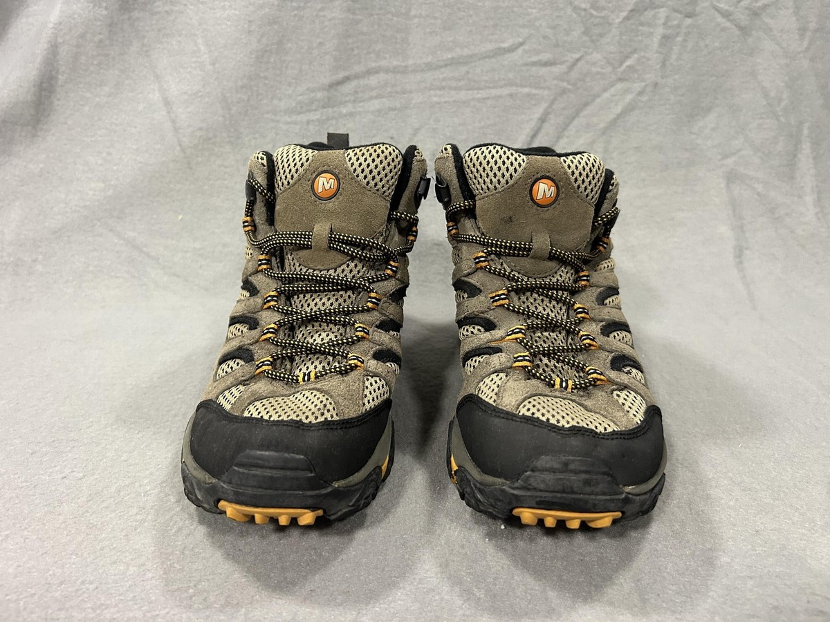 Merrell Moab Ventilator Mid Boots Mens Size 8 Brown Suede 